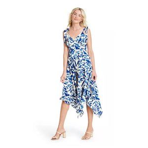 Botanical Asymmetrical Dress - ALEXIS for Target